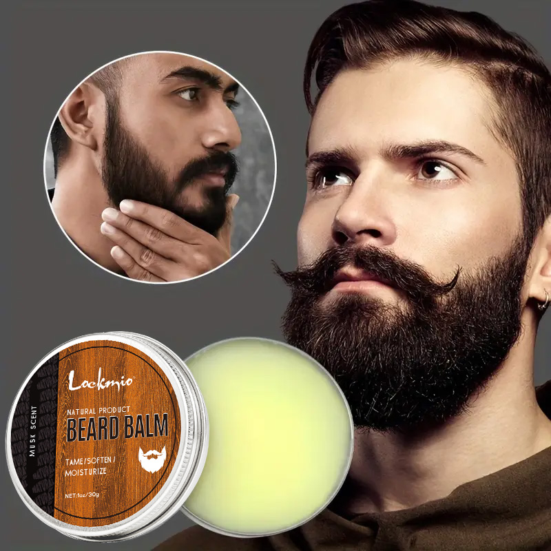Men'S Grooming Wax - Beard Nourish Moisturizing Cream Men Whisker