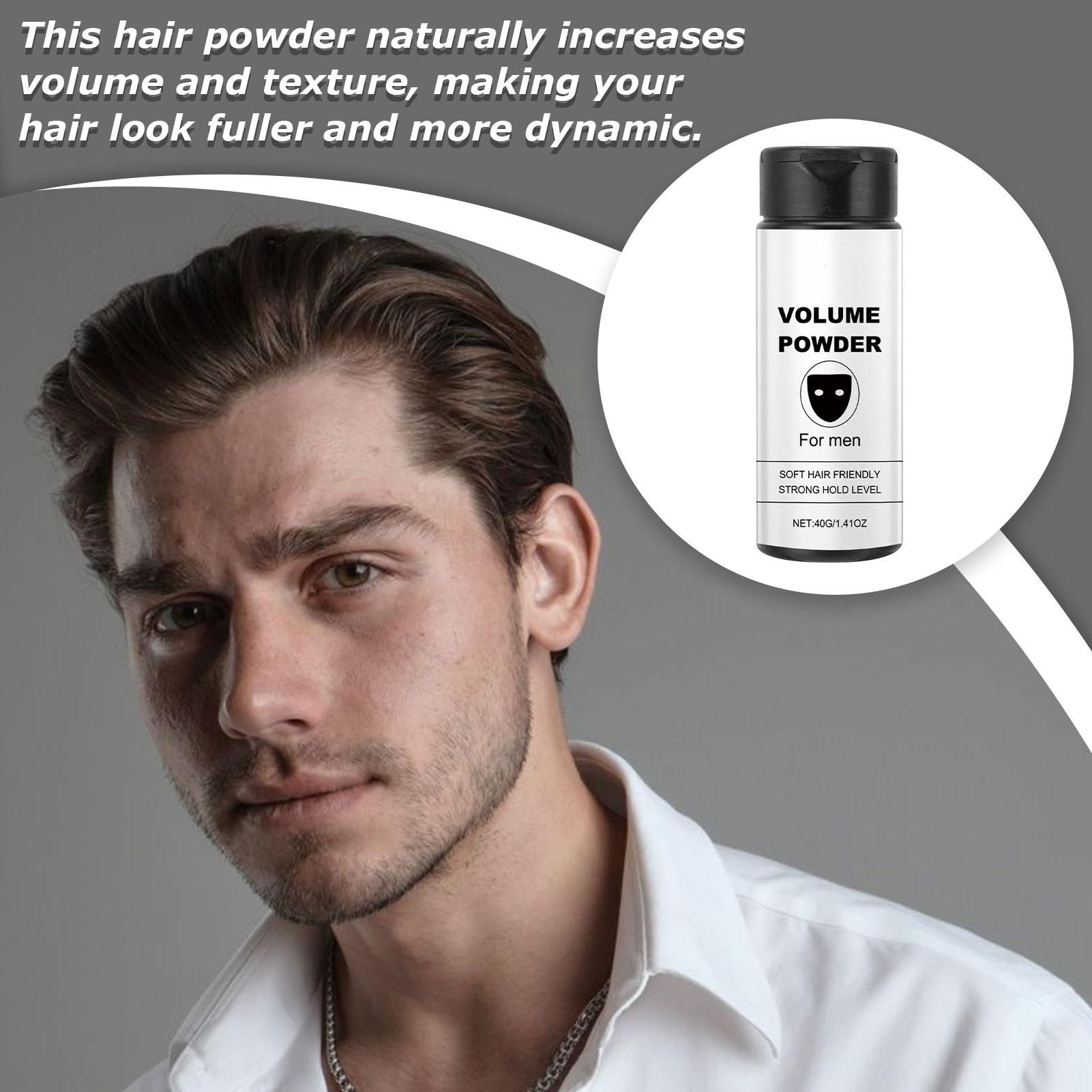Men'S Grooming Wax - Natural Look Styling Powder Styling Powder