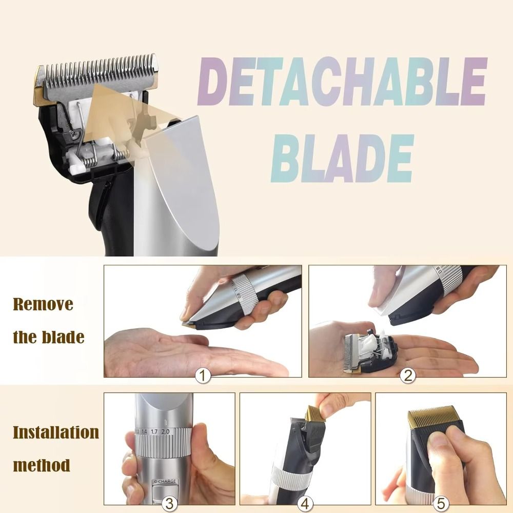 Portable Universal Hair Groomi - đánh giá và giá Men'S Grooming Trimmer