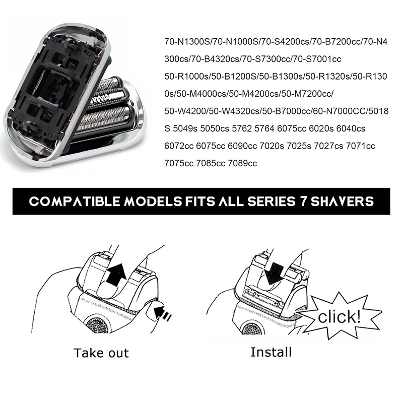 Replace Electric Shaver Head F - đánh giá và giá Men'S Grooming Trimmer