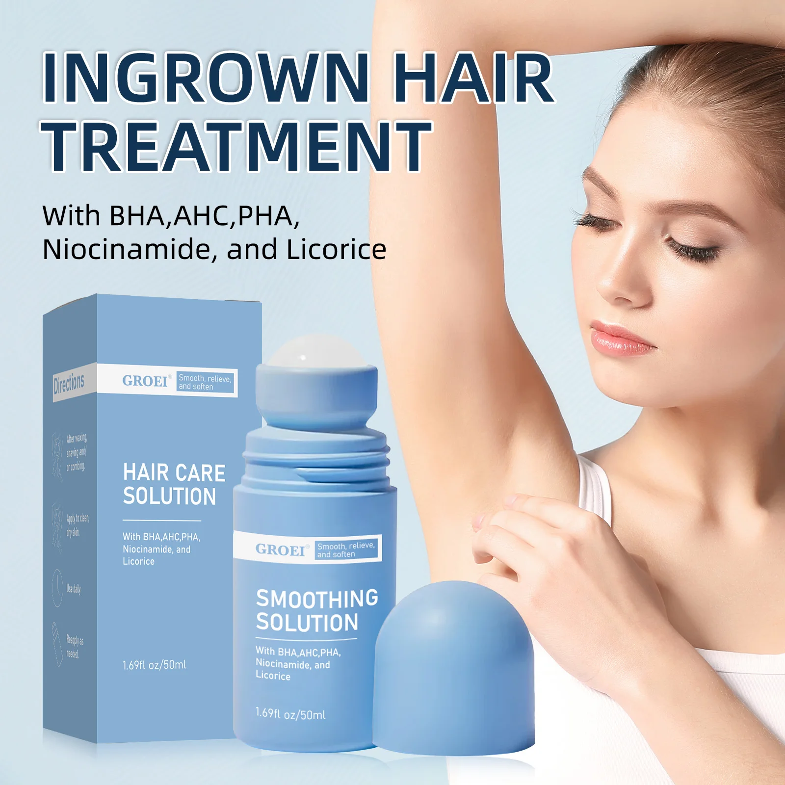 Hair Removal Soothing Serum &  - đánh giá và giá Ingrown Hair Serum