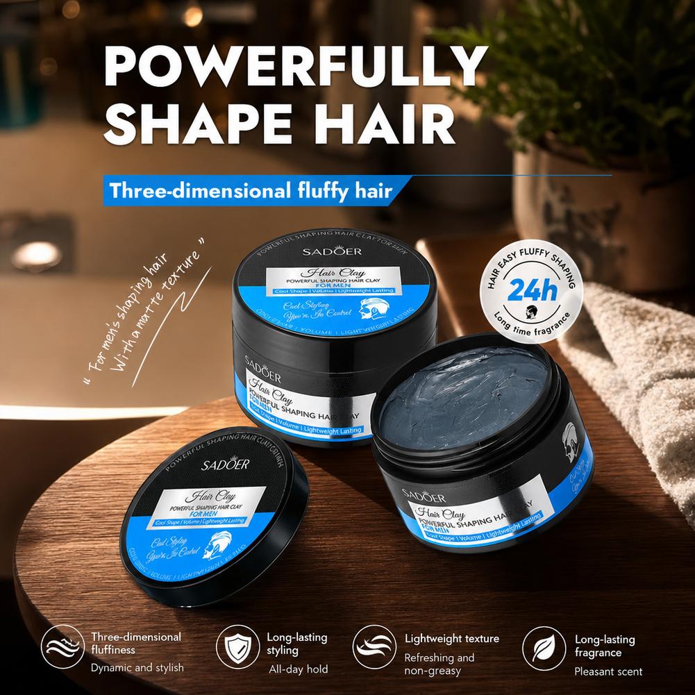 Men's Hair Styling Clay Strong - đánh giá và giá Men'S Grooming Wax