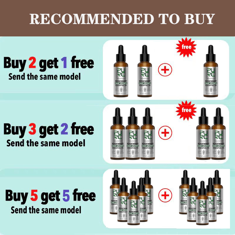 PURC Rosemary Oil For Hair Gro - đánh giá và giá Ingrown Hair Serum