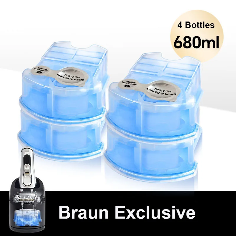 Braun Cleaning Solution Shaver - đánh giá và giá Men'S Grooming Trimmer
