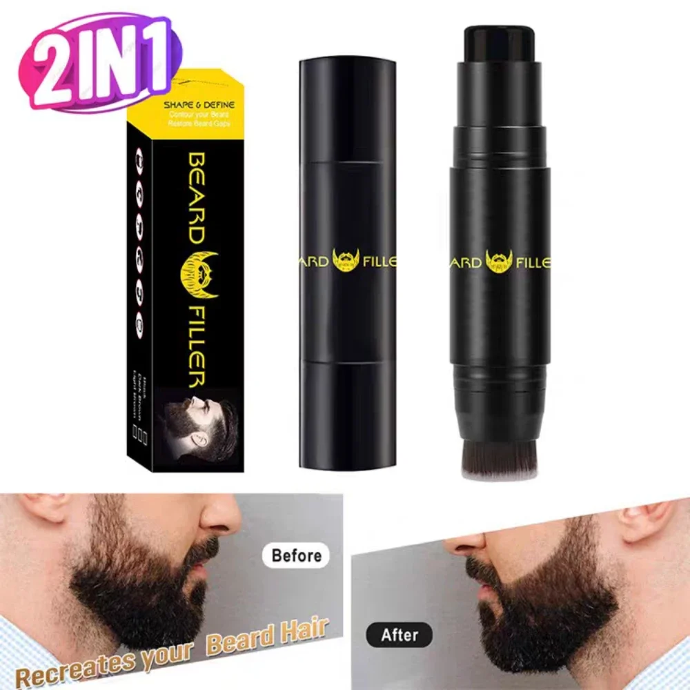 Hair Filler Beard Thicken Powd - đánh giá và giá Shaving Brush Set