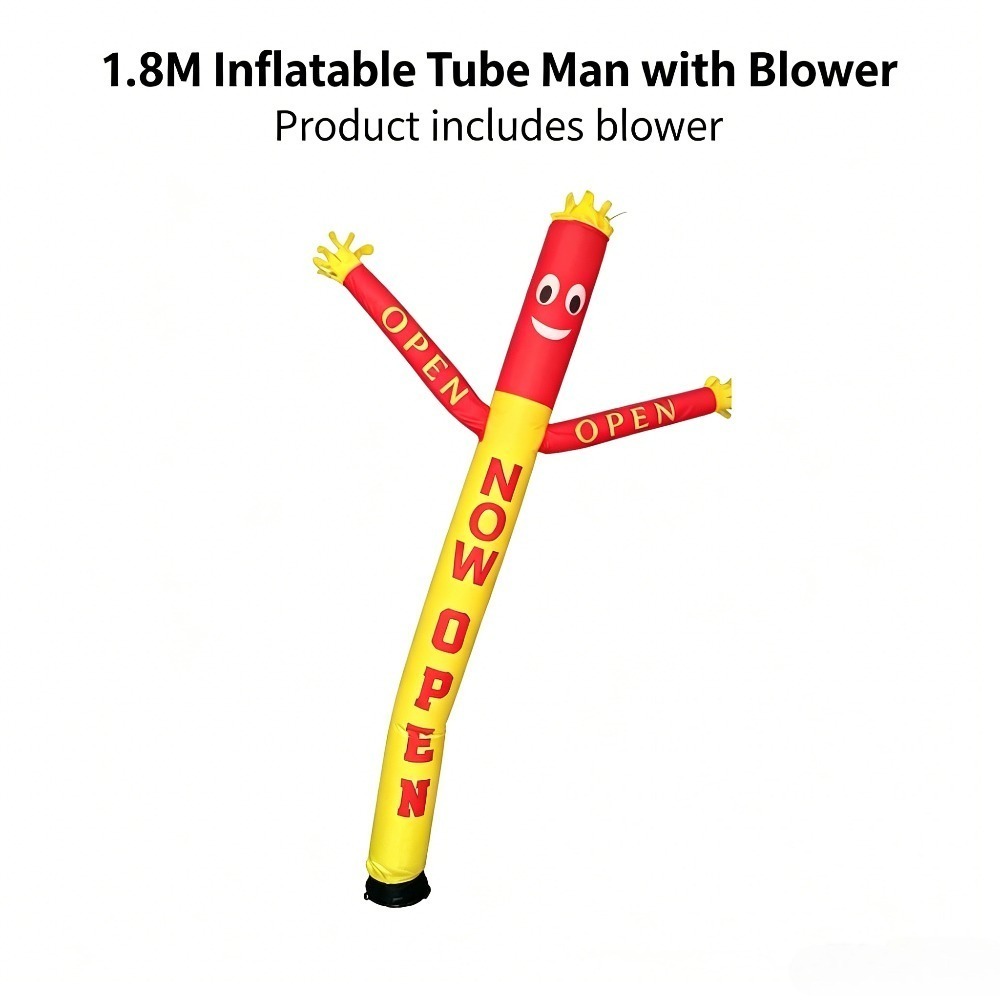 1.8M Inflatable Waving Tube Ma - đánh giá và giá Men'S Grooming Store