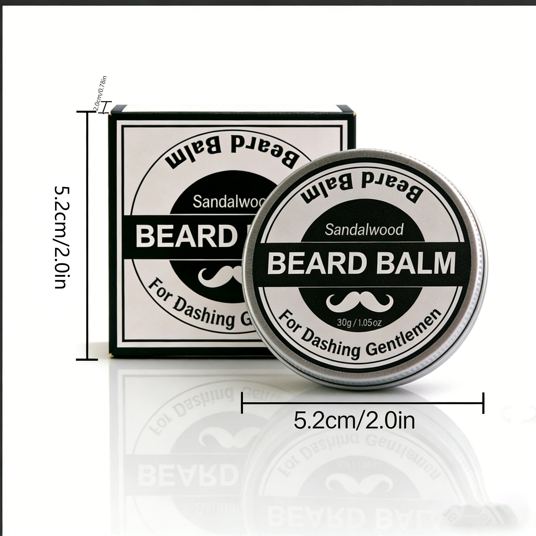 Strong Hold Beard Wax 30g, Nat - đánh giá và giá Men'S Grooming Wax