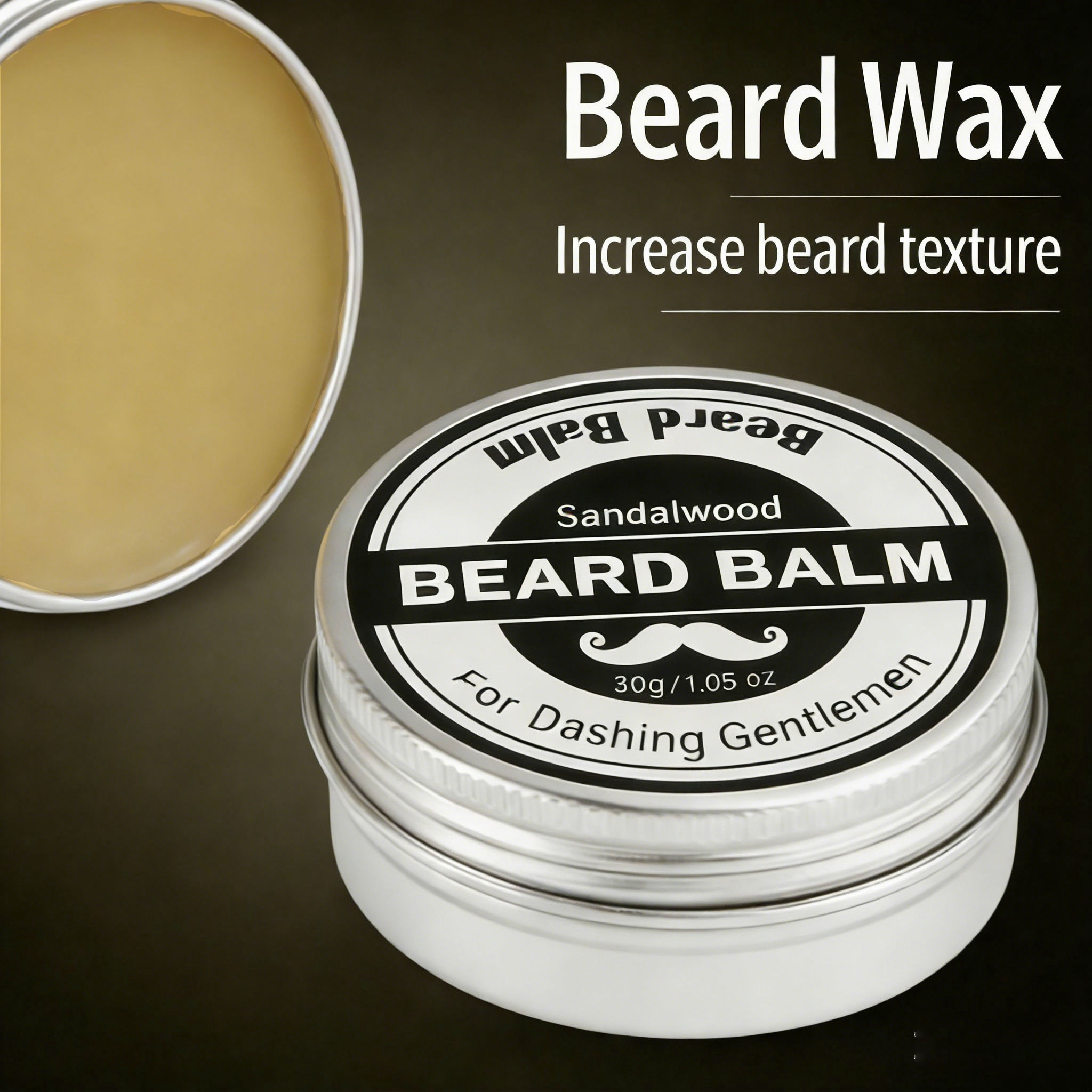 Strong Hold Beard Wax 30g, Nat - đánh giá và giá Men'S Grooming Wax
