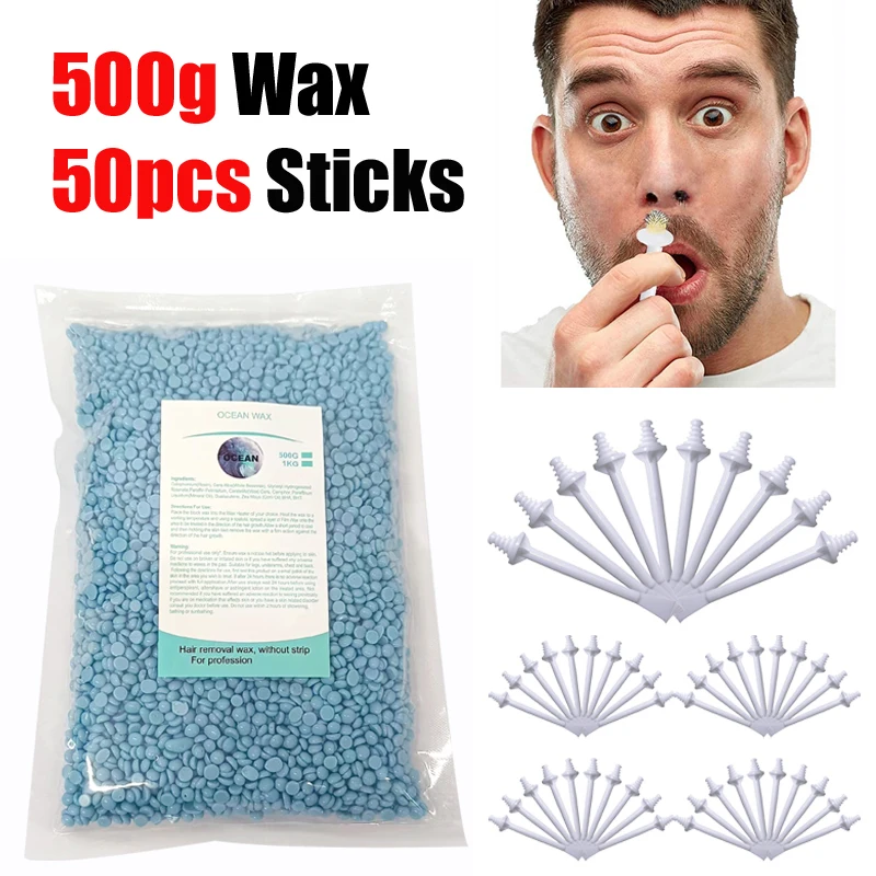 Portable Nasal Wax Kit 50g-500 - đánh giá và giá Men'S Grooming Wax