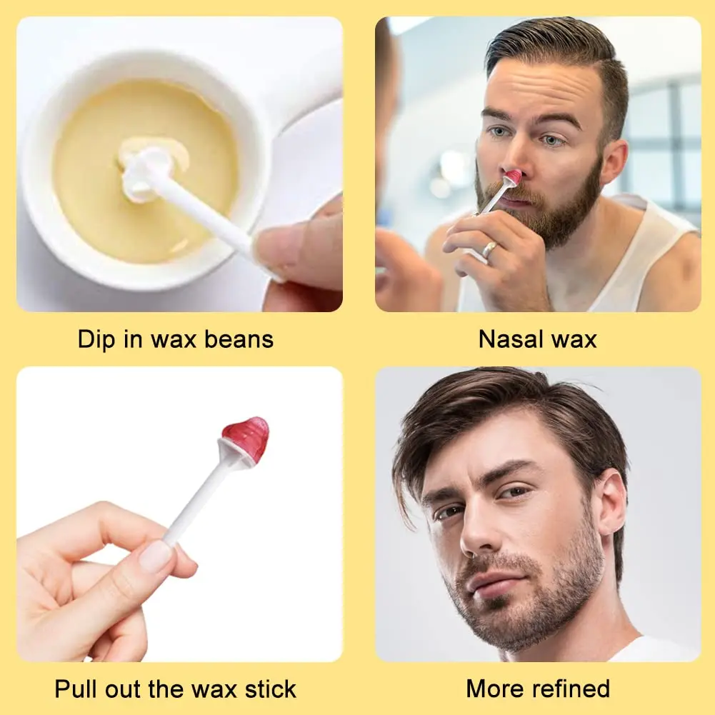 Portable Nasal Wax Kit 50g-500 - đánh giá và giá Men'S Grooming Wax