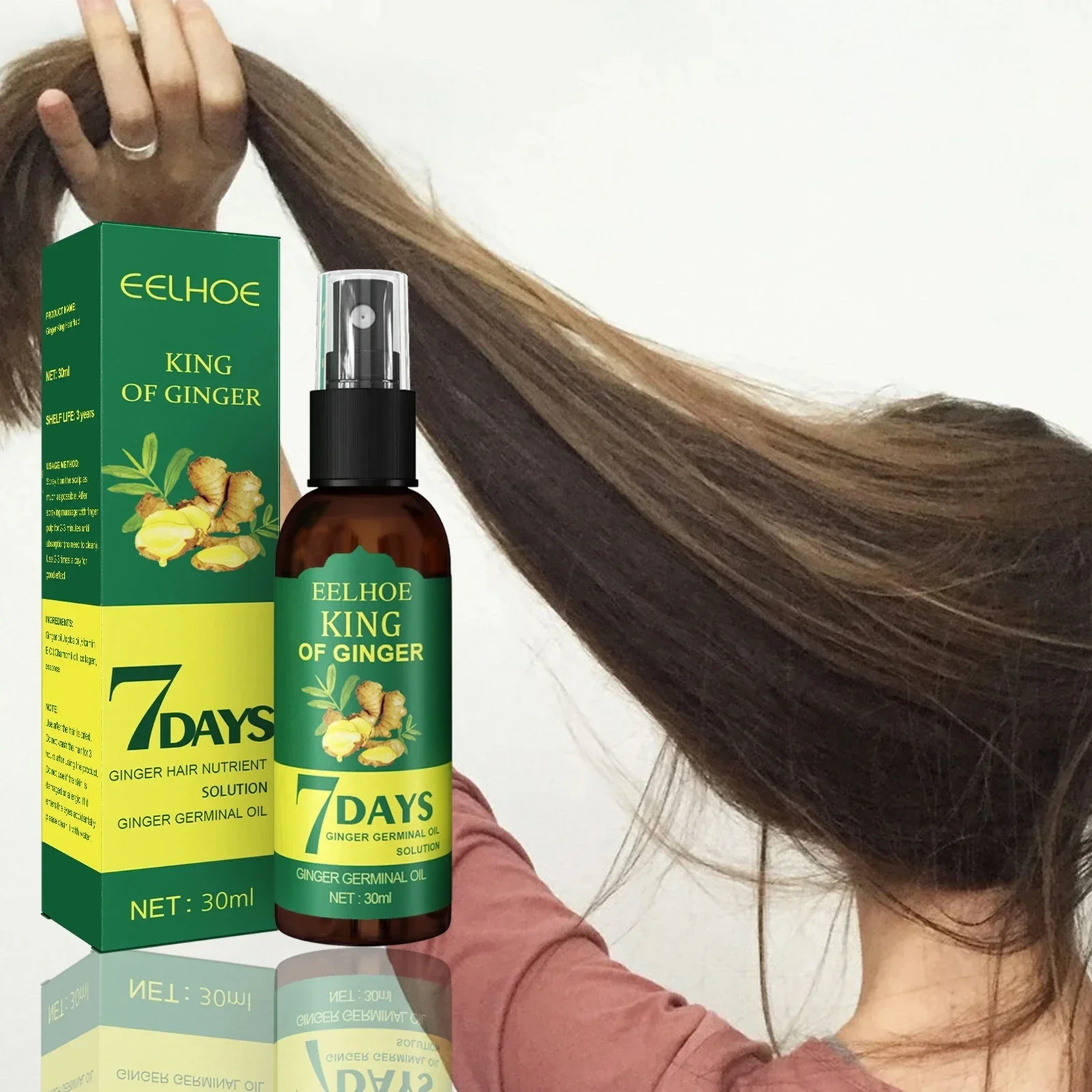 2024 Ginger Hair Growth Serum  - đánh giá và giá Ingrown Hair Serum