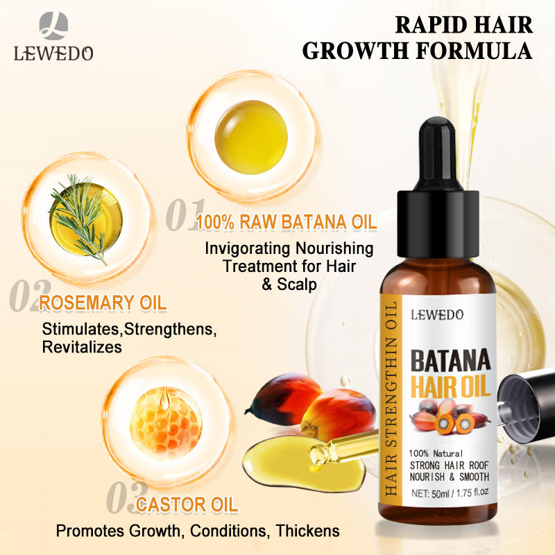 LEWEDO Batana Oil Hair Growth  - đánh giá và giá Ingrown Hair Serum