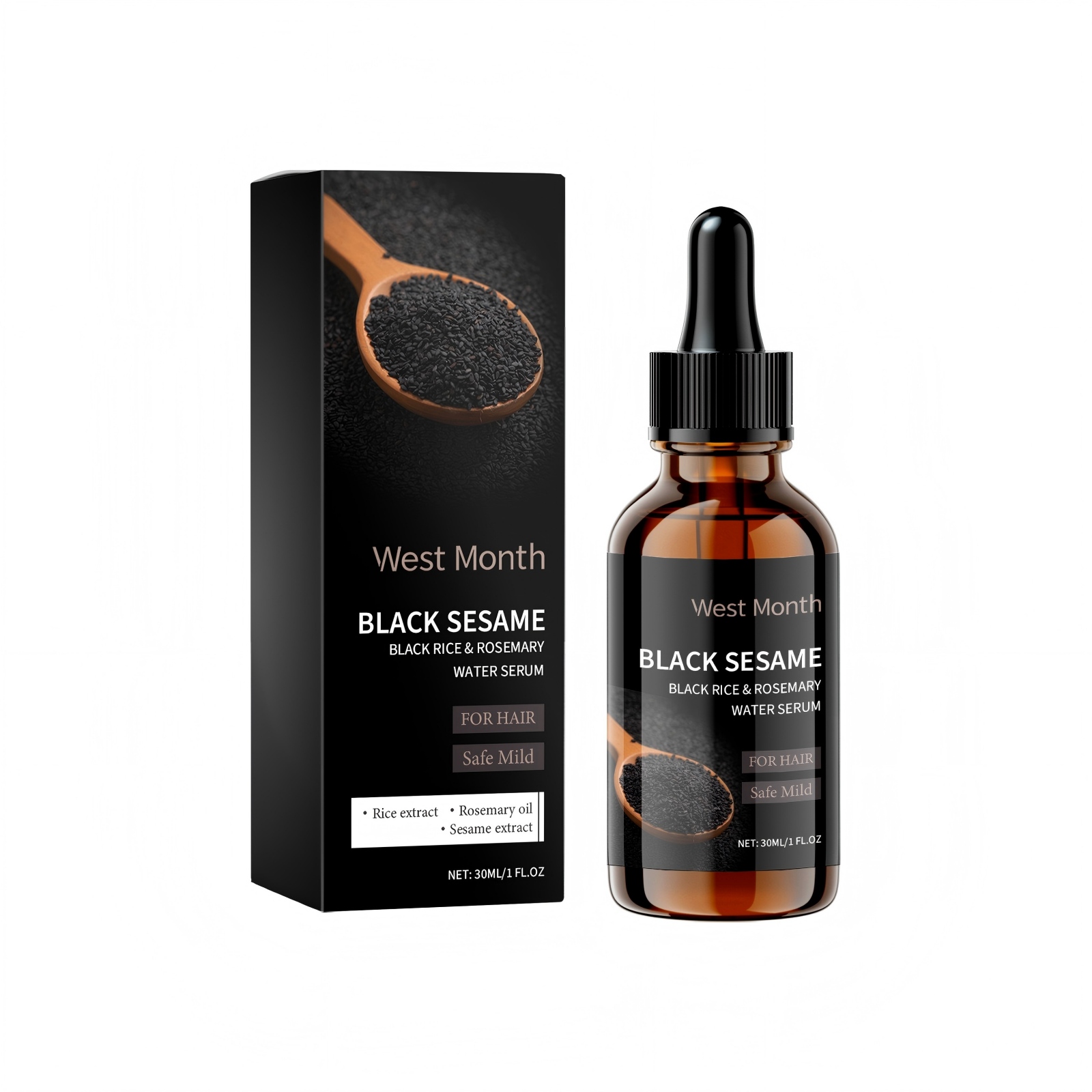 West Month Hair Growth Serum B - đánh giá và giá Ingrown Hair Serum